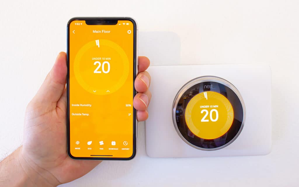 Le thermostat connecté Google Nest pour faire des économies d'énergie