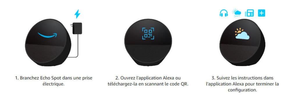 Comment installer Echo Spot (2024) sur l'application Alexa