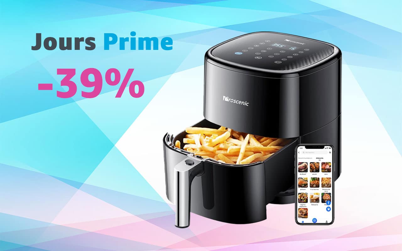 Pendant Prime Day, Amazon propose la friteuse à air Proscenic T22 à prix cassé