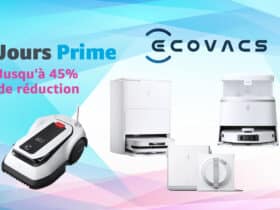 A l'occasion des Jours Prime, Ecovacs propose de belles offres sur ses robots aspirateurs et laveurs