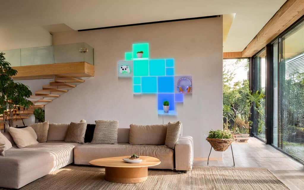 Amazon propose 30% de remise sur les panneaux led Nanoleaf pendant Prime Day