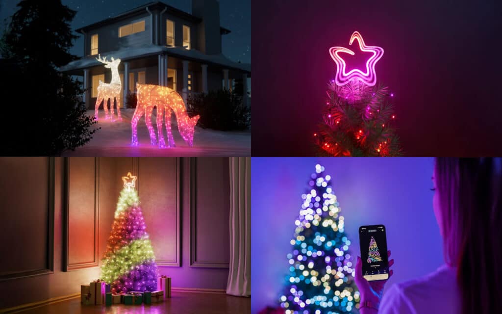 Nouvelle gamme d'éclairages connectés de Noël chez Twinkly