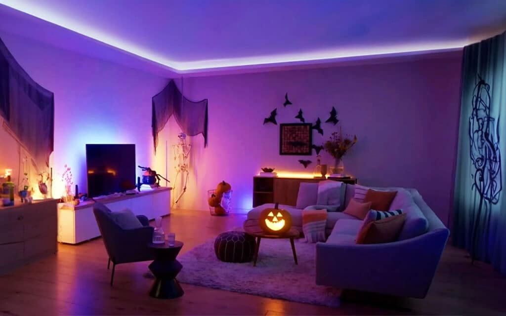 Comme chaque année, l’application Philips Hue propose de nouvelles scènes pour Halloween