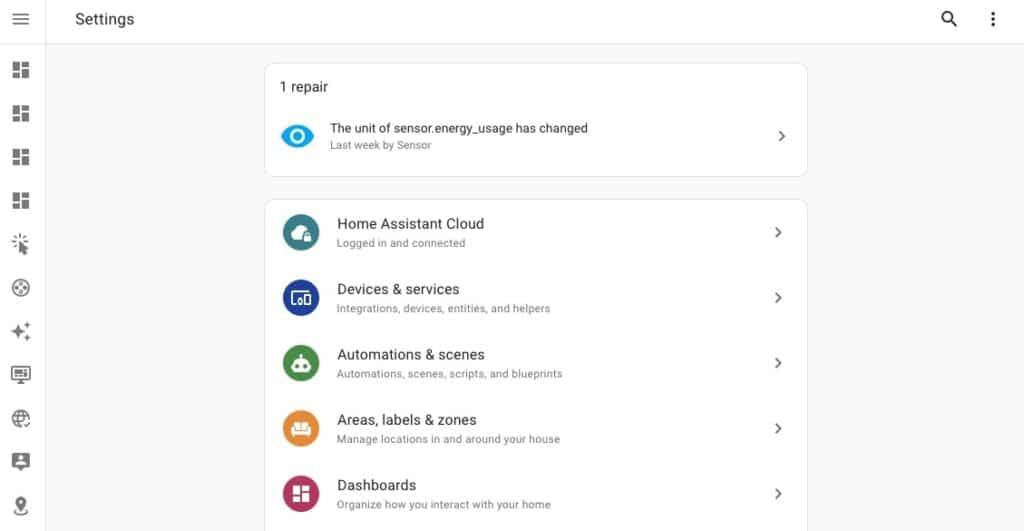 Réparation des statistiques dans Home Assistant 2024.10